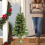 (GREEN, 4FT) Pre-Lit  Xmas Christmas Tree Artificial with LEDs 1