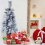 (SNOWY, 2FT) Pre-Lit  Xmas Christmas Tree Artificial with LEDs 4