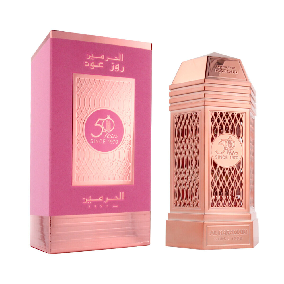 Al Haramain 50 Years Rose Oud Edp Spray - Rose & Oud Fragrance
