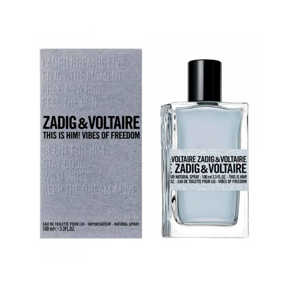 Zadig and Voltaire This is Him Eau de Toilette Spray 100ml Vibes of Freedom