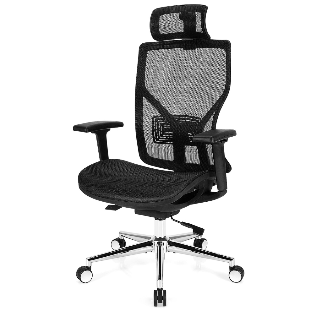 Office Chair High-Back Mesh Executive Chair Adjustable Lumbar Support