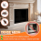 Fireplace Screen,Fireplace Screen Safe Mesh Gate, 73x100cm 2