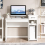 Casart Computer Desk with Drawer & CPU Stand Compact Study Laptop Desk 7