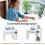 Casart Computer Desk with Drawer & CPU Stand Compact Study Laptop Desk 6