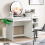 Casart Computer Desk with Drawer & CPU Stand Compact Study Laptop Desk 8