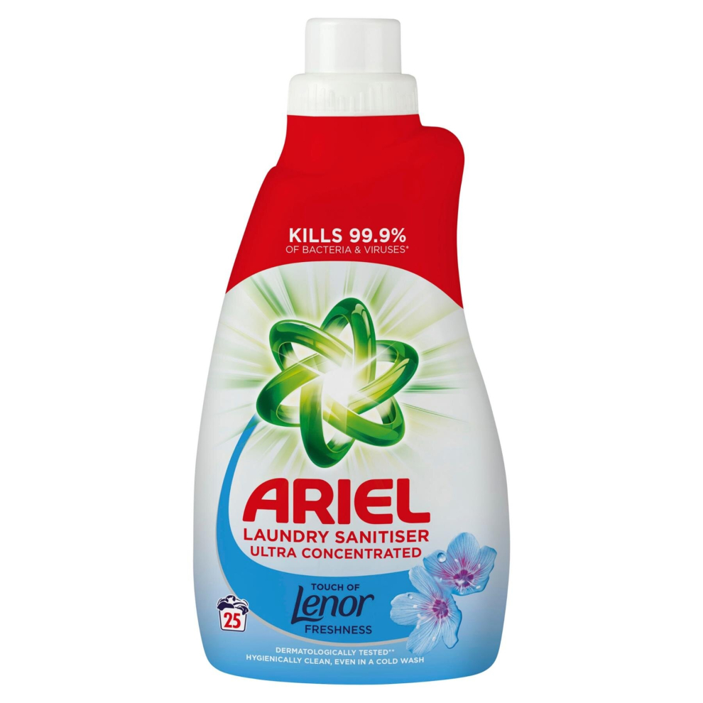Ariel Laundry Santiser Ultra Concentrated With Lenor - 25 Washes