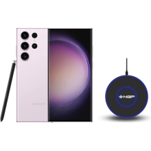 Samsung Galaxy S23 Ultra 5G S9180/DS (256GB+8GB, Lavender) - Refurbished
