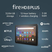 Amazon Fire HD 8 Plus 2020 (10th Gen) (64GB, Slate)