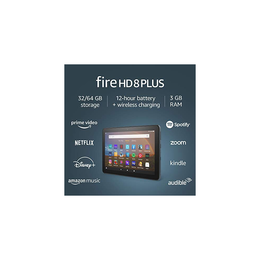 Amazon Fire Hd 8 Plus 2020 (10Th Gen) (64Gb, Slate)