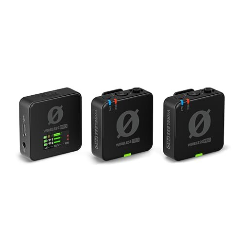Rode Rode Wireless Pro 2-Person Clip-On Wireless Microphone System/Recorder con Lavaliers