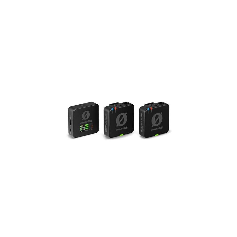 Rode Wireless Pro 2-Person Clip-On Wireless Microphone System/Recorder with Lavaliers