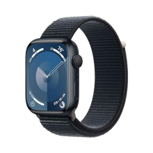 Apple Watch Series 9 45mm (GPS) (MR993, Mitternachts-Aluminiumgehäuse mit Mitternachts-Sportband - S/M)