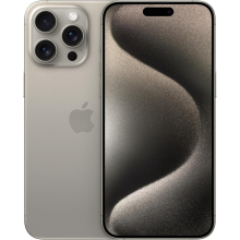 Apple iPhone 15 Pro Max (International/CN A3108) (256GB, Natural Titanium) - Refurbished