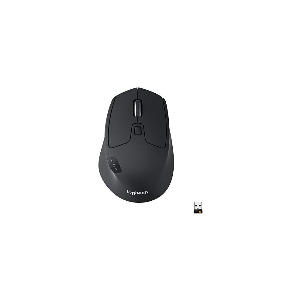 New Logitech M720 Wireless Triathlon Mouse (Graphite, 910-006259) Ace-75283