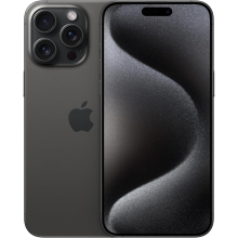 Apple iPhone 15 Pro Max (International/CN A3108) (256GB, Black Titanium) - Refurbished