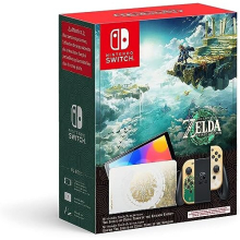 Nintendo Switch OLED Console (64GB, Zelda) - Refurbished