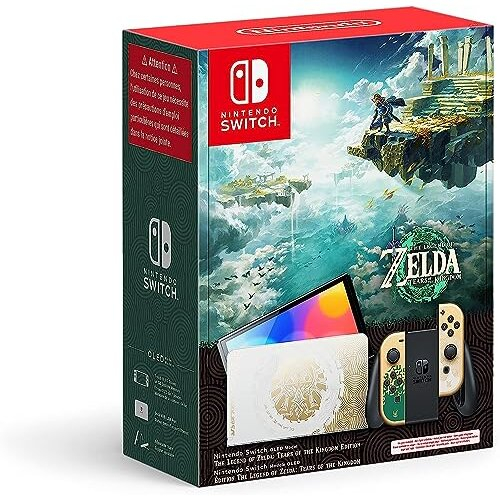 Refurbished Nintendo Nintendo Switch OLED Console (64GB, Zelda)