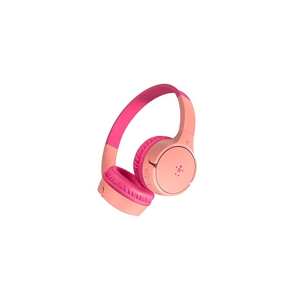 Belkin Soundform Mini Kids Wireless Over-Ear Headphones (Pink)