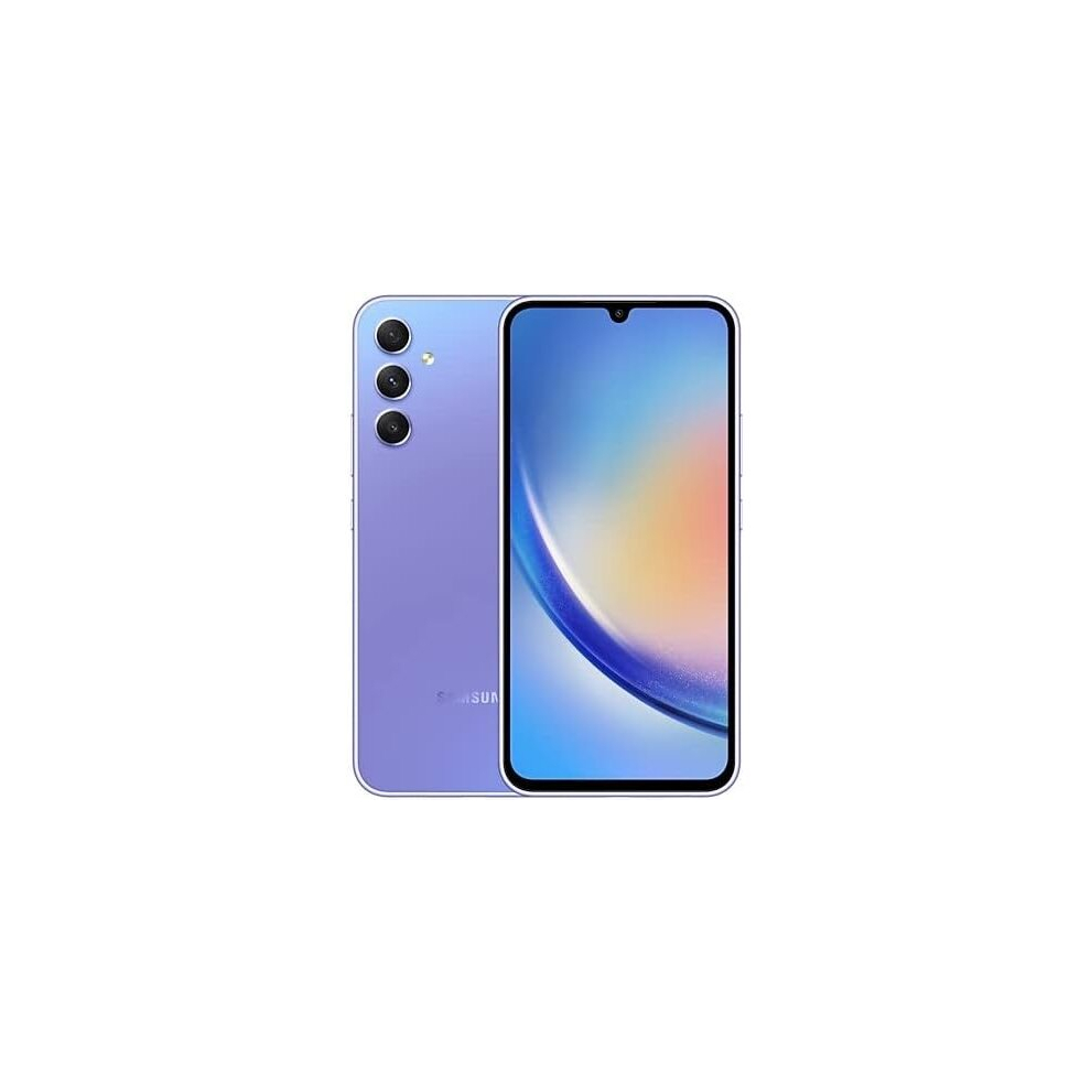 Samsung Galaxy A34 (A346E DSN) (128GB+8GB, Violet)