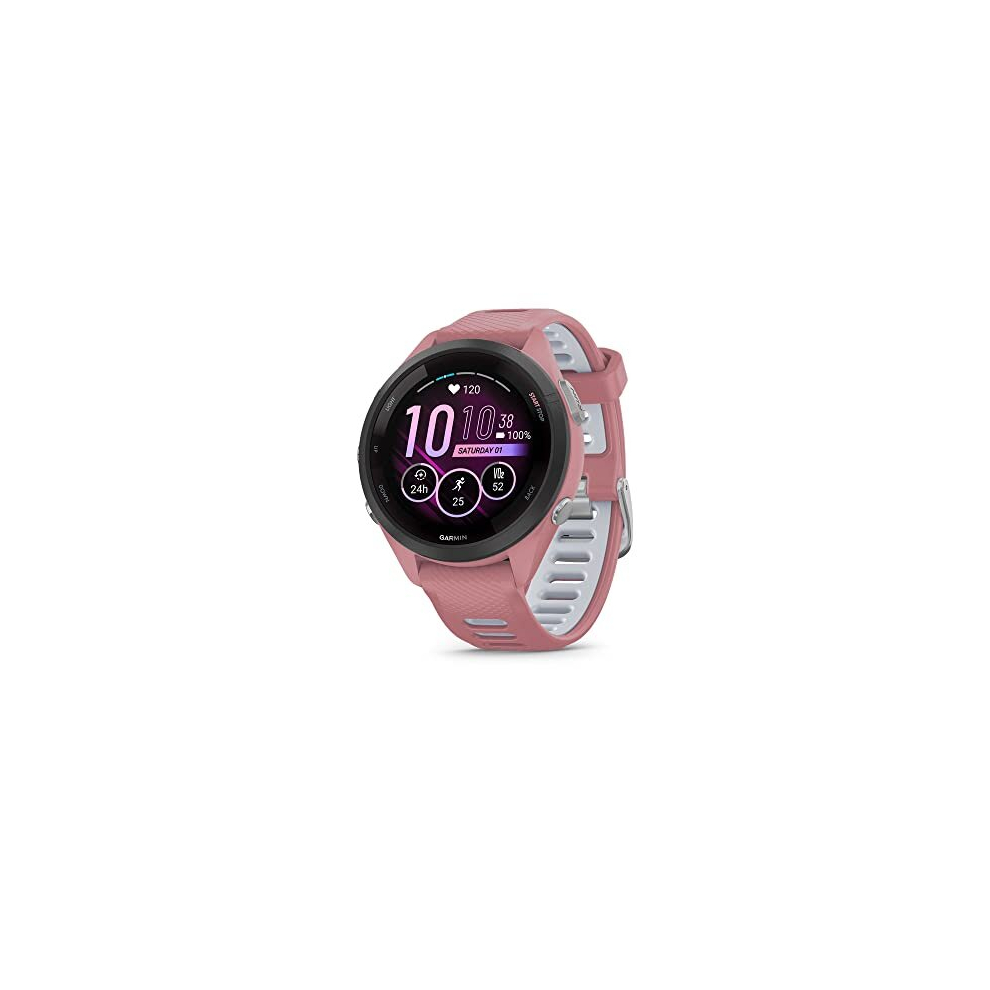 Garmin Forerunner 265S Smart Watch (Light Pink/Powder 010-02810-15, Eu) Grey