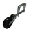 (Pack of 1) Spring Loaded Gate Wheel 4" (Heavy Duty Castor) 5