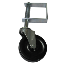 (Pack of 1) Spring Loaded Gate Wheel 4" (Heavy Duty Castor)