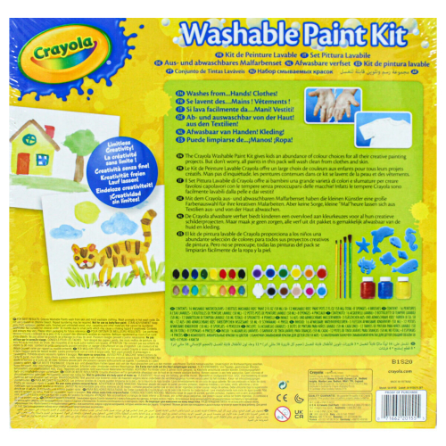 Crayola Crayola Washable Paint Kit - 40 Pcs 1