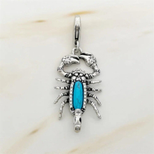 Eagle Lion Horse Scorpion Bull Charms Pendant, Jewelry 925 Sterling Silver Punk Gift For Women Men Fit Bracelet Necklace