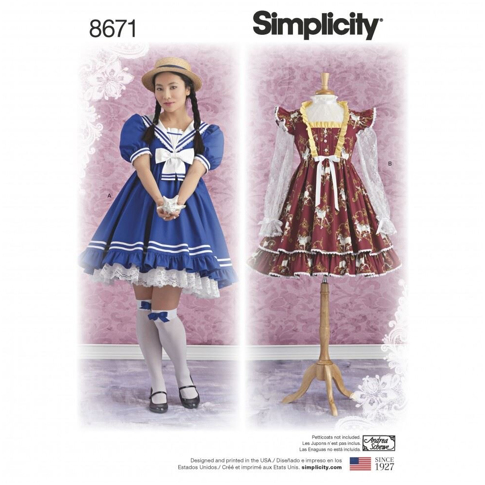 Simplicity Sewing Pattern 8671