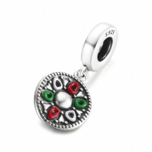 Fits Bracelet 925 Sterling Silver Jewelry Beads for Women Sombrero Hat Dangle Charm DIY Making