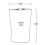 (Plain Icon - 300ml) Stainless Steel Drinking Glasses 6 Unbreakable 6