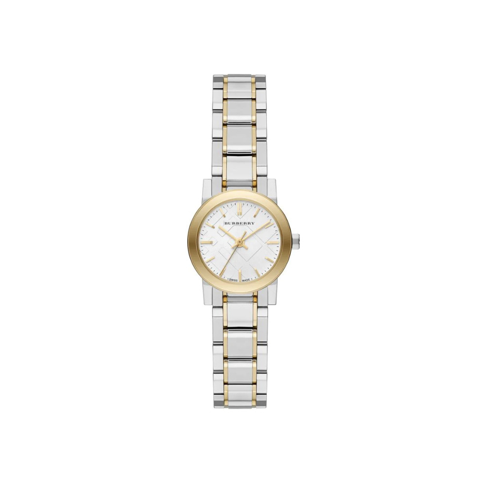 Burberry The City Watch Ladies Petite Two Tone Bu9217 Not,Specified