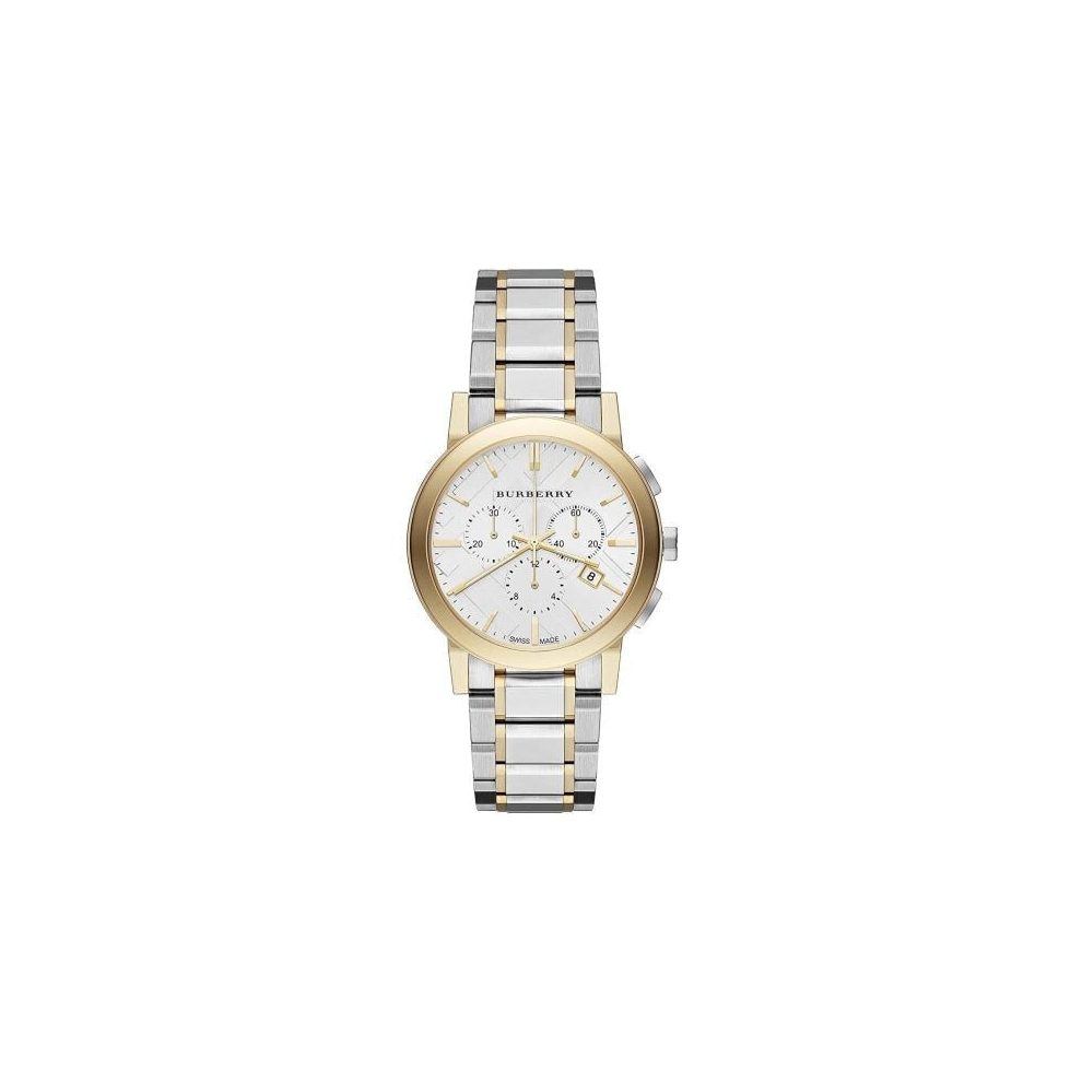 Burberry The City Watch Two Tone Chronograph BU9751