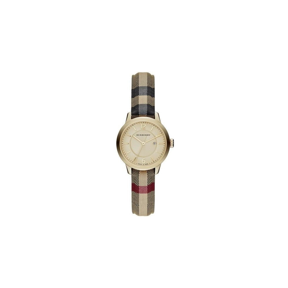 Burberry The Classic Watch Ladies Bu10104 Gold