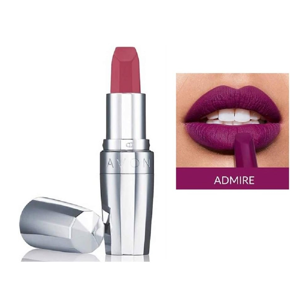 avon matte legend lipstick - admire