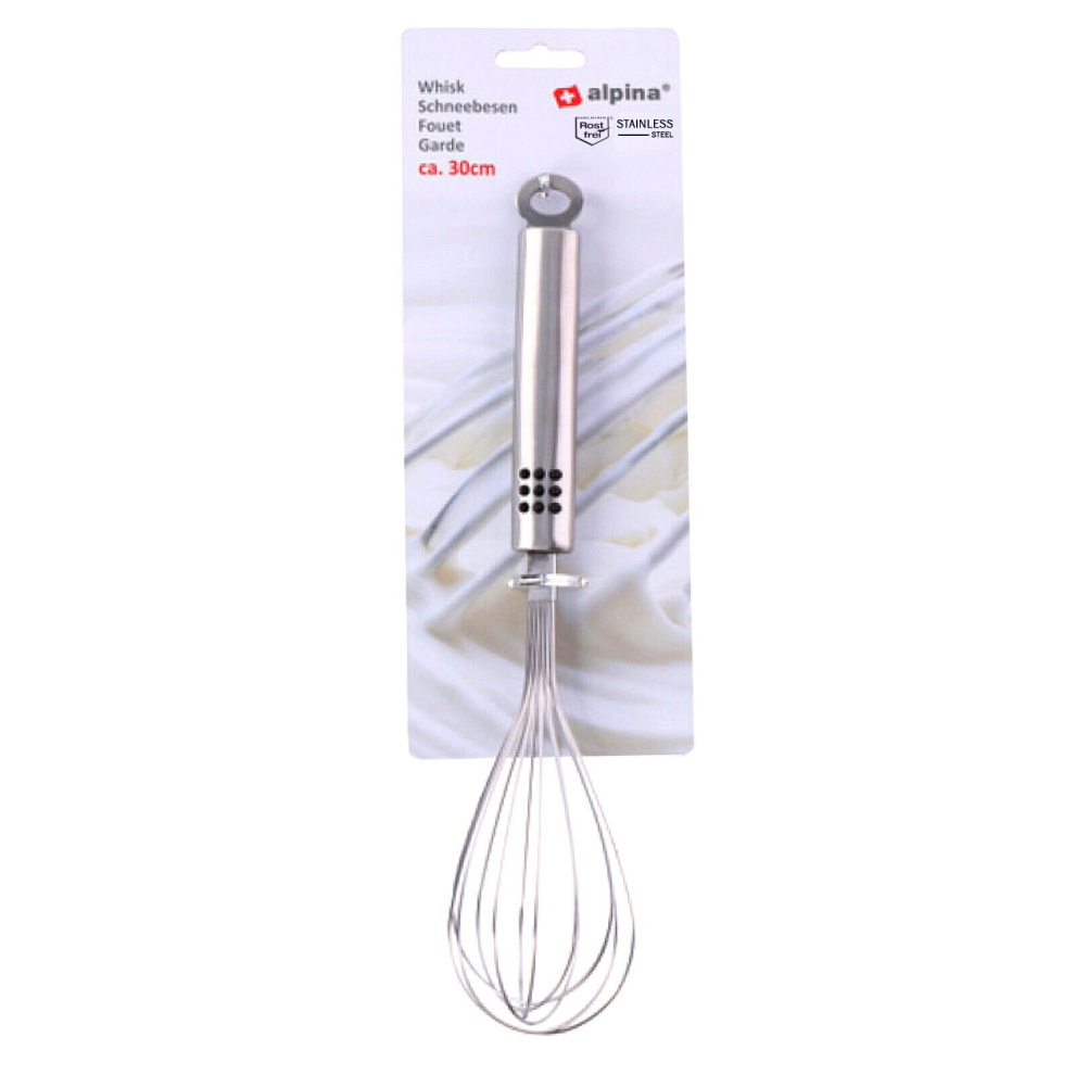Alpina (Whisk 30Cm) Cooking Utensil Stainless Steel Kitchen Spoon