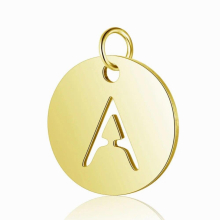 SSP-060 female pendant stainless steel jewelry 26 letters pendant accessories birthday party girl