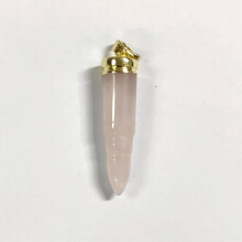 WT-P1882 Sharp type natural gemstone girl party gold-plate pendant hot penday