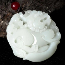 Xinjiang Jade pendant hetian mutton fat pixiu mens item dijes para bisuter?abrel breloque phone char