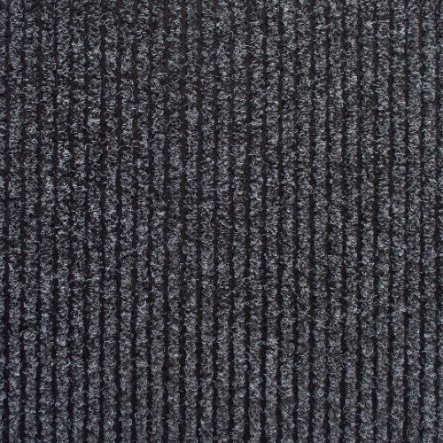 (1.5m Length x 1m Width) Anthracite Entrance Matting - Heavy Duty Mat - Door Mat - Ribbed Fibre - 1m Width