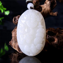 Handle piece jade pendant male blessing handle mutton seed material phone charm steampunk pendants colgantes bulk items