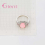 Big Square Pink Opal Rings 925 Sterling Silver Prong Setting Gift Top 6