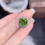 Silver Infinity Lab Emerald Ring Female Engagement Wedding Simulation Diamond Ring Jewelry 4