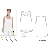 Style Arc Sewing Pattern Evie Top Women Sizes 4-16