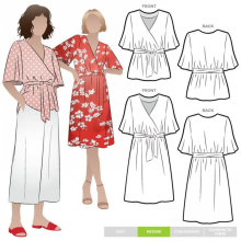 Style Arc Sewing Pattern Bonita Dress & Top Women Sizes 18-30