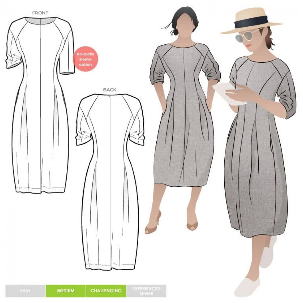 Style Arc Sewing Pattern Gertrude Dress Women Sizes 4-16