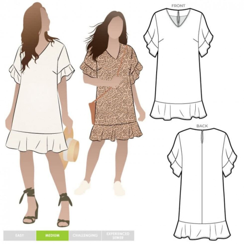 Style Arc Sewing Pattern Pixie Dress Women Sizes 10-22