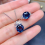 sapphire treasure open ring female temperament pendant necklace 2