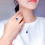sapphire treasure open ring female temperament pendant necklace 5