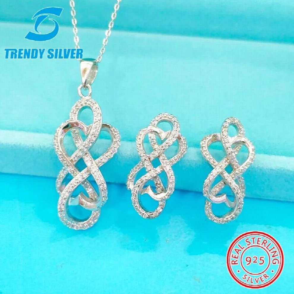 Austrian crystal pendant temperament s925 sterling silver earrings earrings earrings stud-image-OPC-PCW8R2Z-NEW